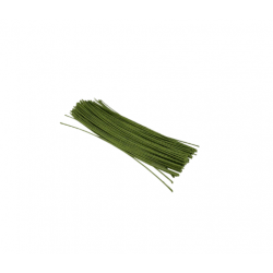 Arame Encapado c/ 15 cm Verde - 1.000 unidades
