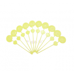 Espiral Plástico - Amarelo